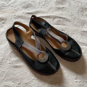 Spring Step Leather Sandals